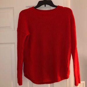 Red Knitted Sweater